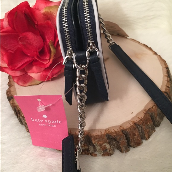 KATE SPADE ♠️ Cameron Demin  Crossbody 🆕 - Picture 8 of 15